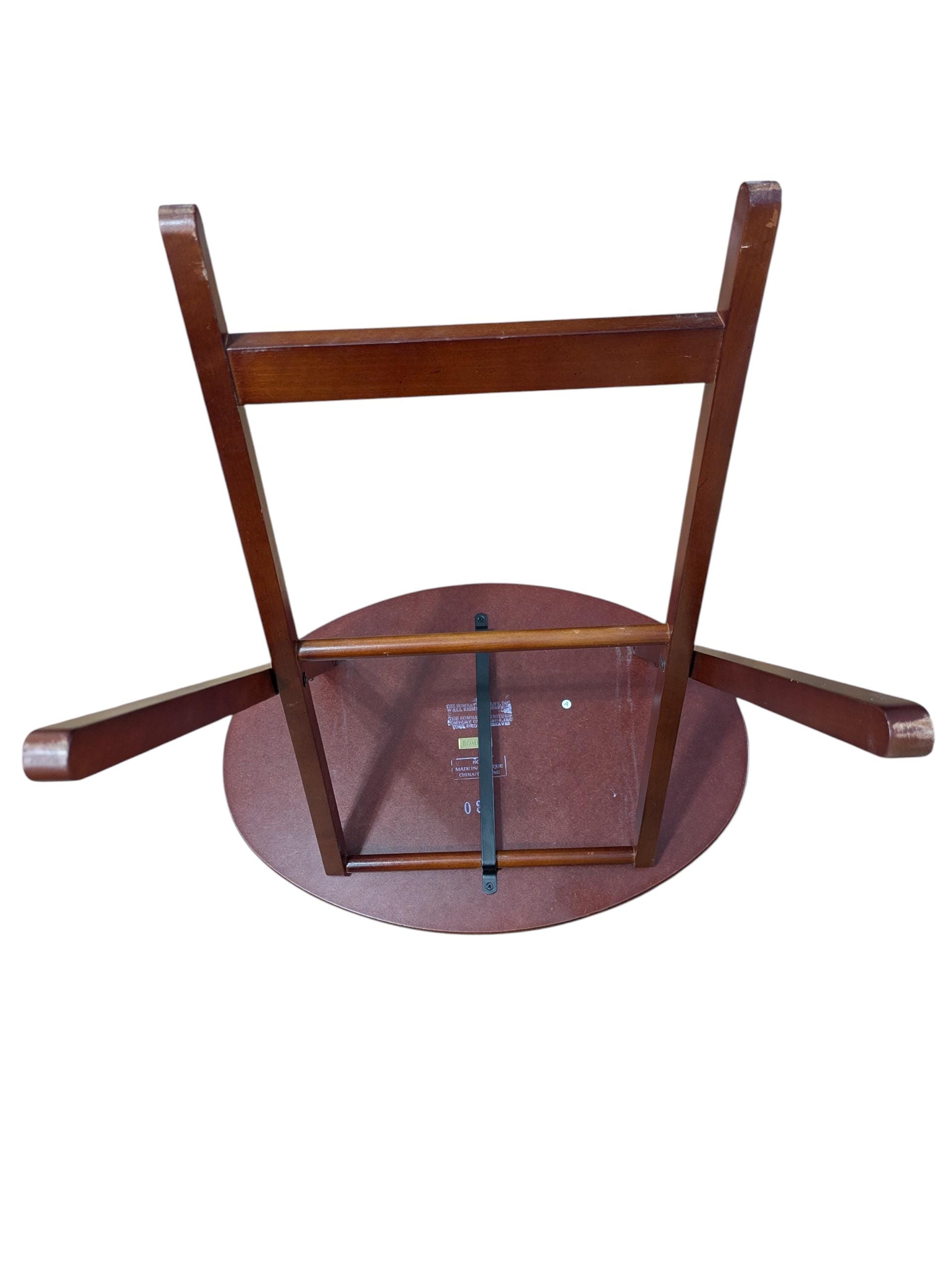 Bombay Company TV Tray Set, Set of 4, Storage Stand, Foldable 