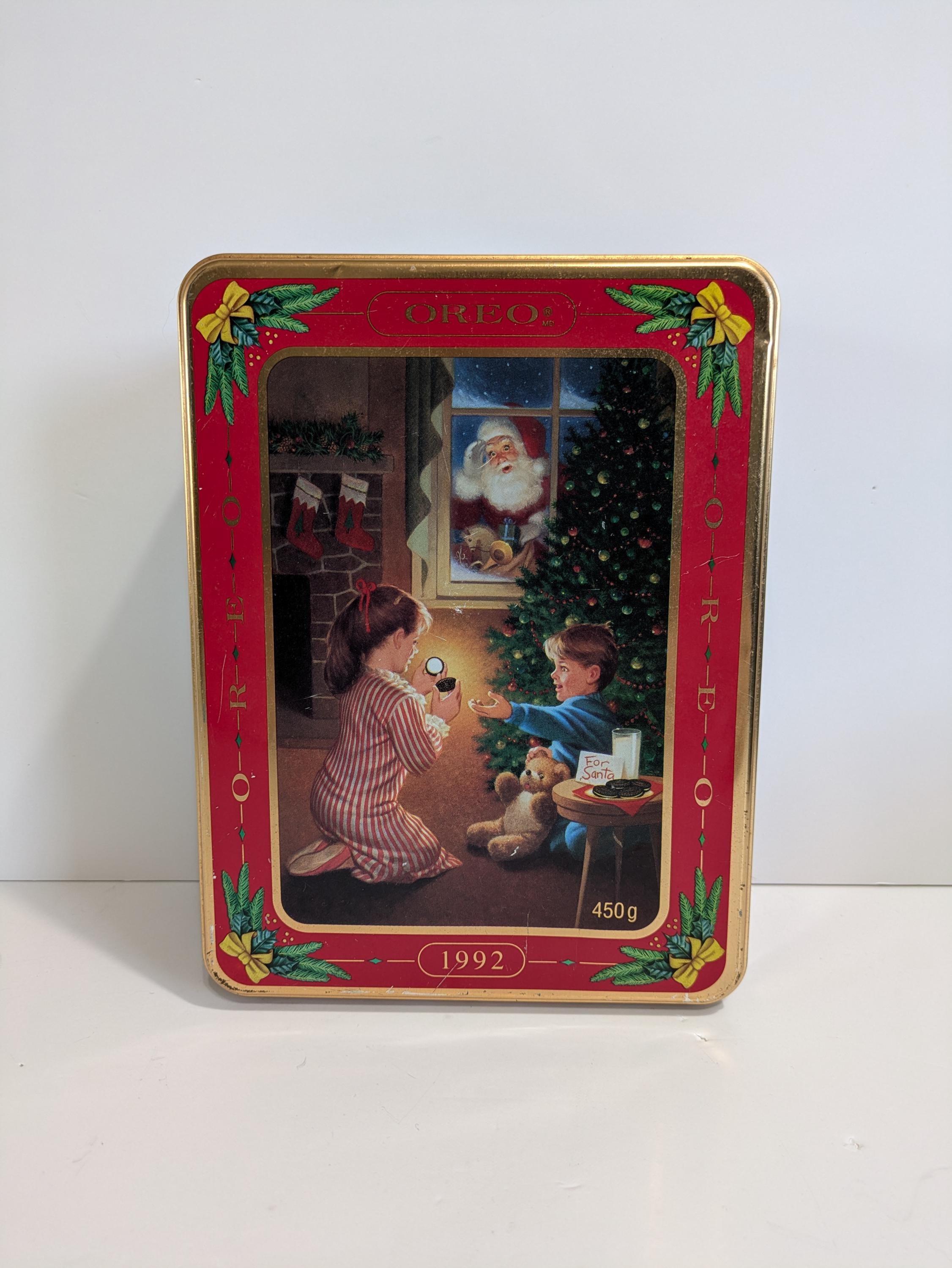 Oreo Christmas Cookie Tin, 