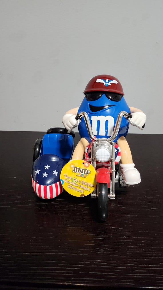 M&M Candy Dispenser, Motorcycle and Sidecar, Mars Inc. Novelty