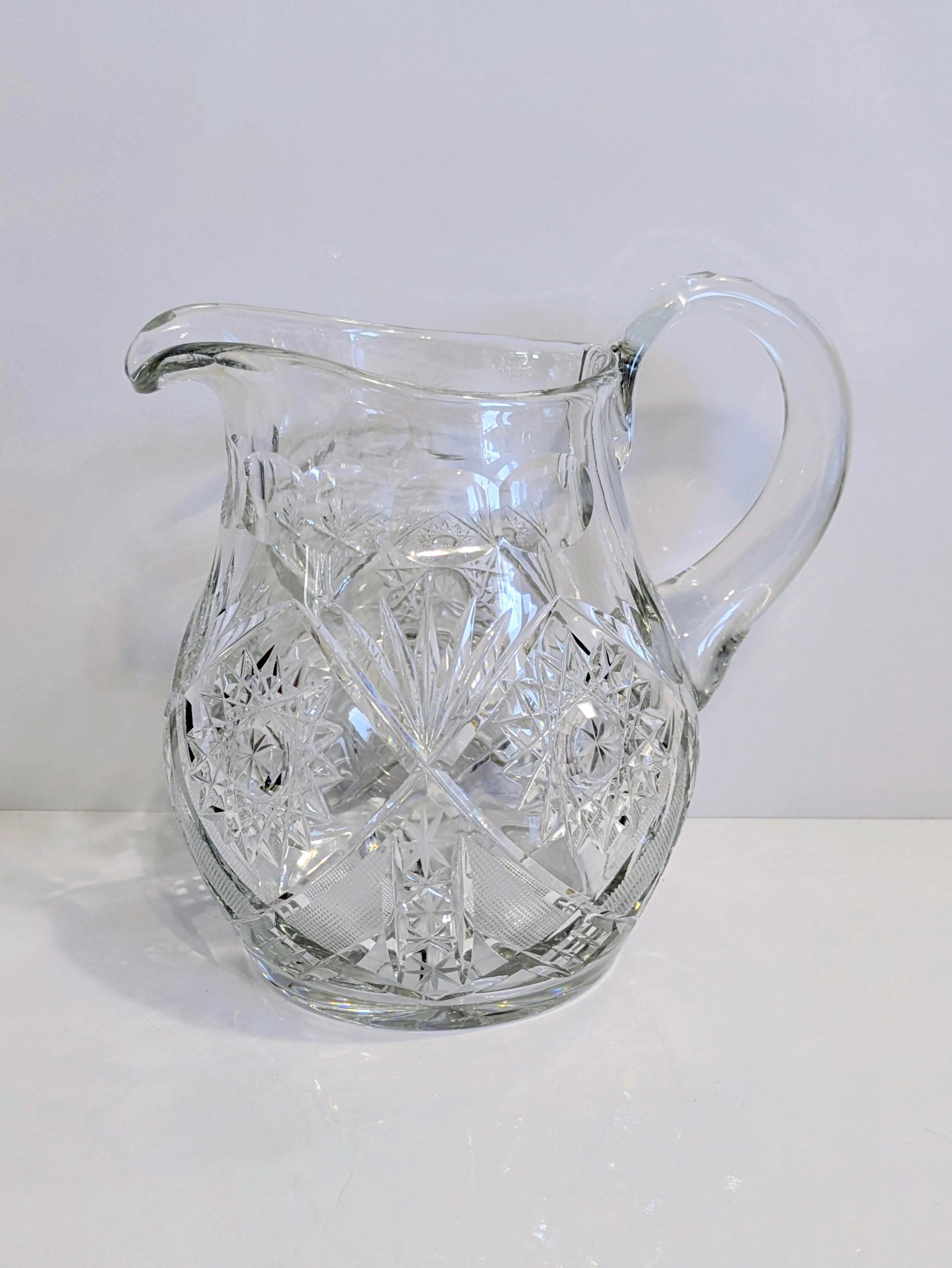 PICHET EN VERRE soufflé , broc 22 cm EUR 10,00 - FR