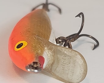 Rapala Original Floater F6 Fishing Lure, 2 1/2", Vintage, Orange and Gold,  1970s, Made in Finland - Etsy