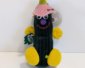 Plush Toy, Izzy Zucchini, Veggie Friends Collection, Toy Box