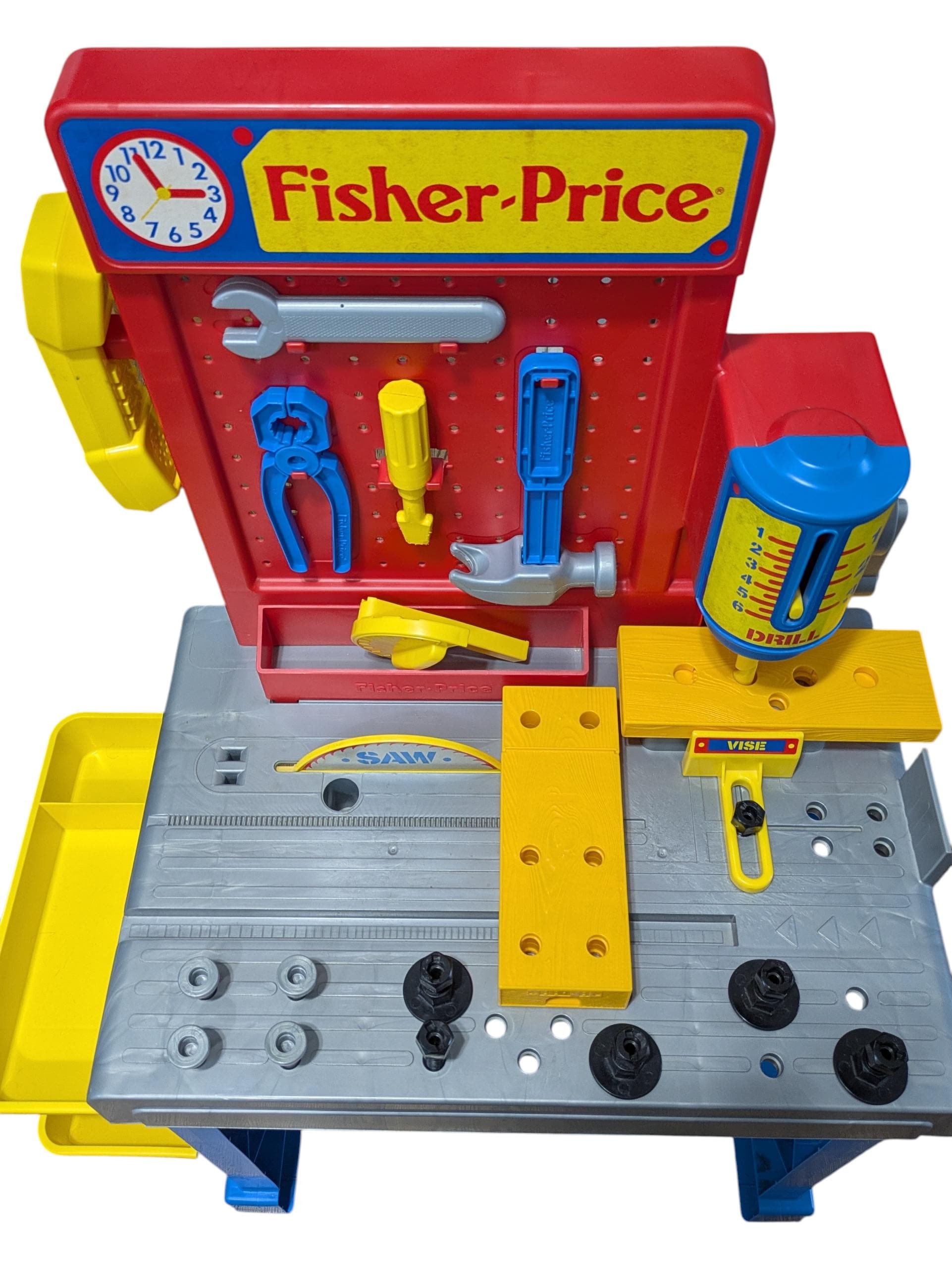 Fisher-price Standing Work Bench, Action Workshop, 7182, Carpentry, Table Saw, Drill Press, Hand Tools, Children's, Learning, Vintage, 1990 - Etsy Fisher-price Standing Work Bench, Action Workshop, 7182, Carpentry, Table Saw, Drill Press, Hand Tools, Children's, Learning, Vintage, 1990 - Etsy