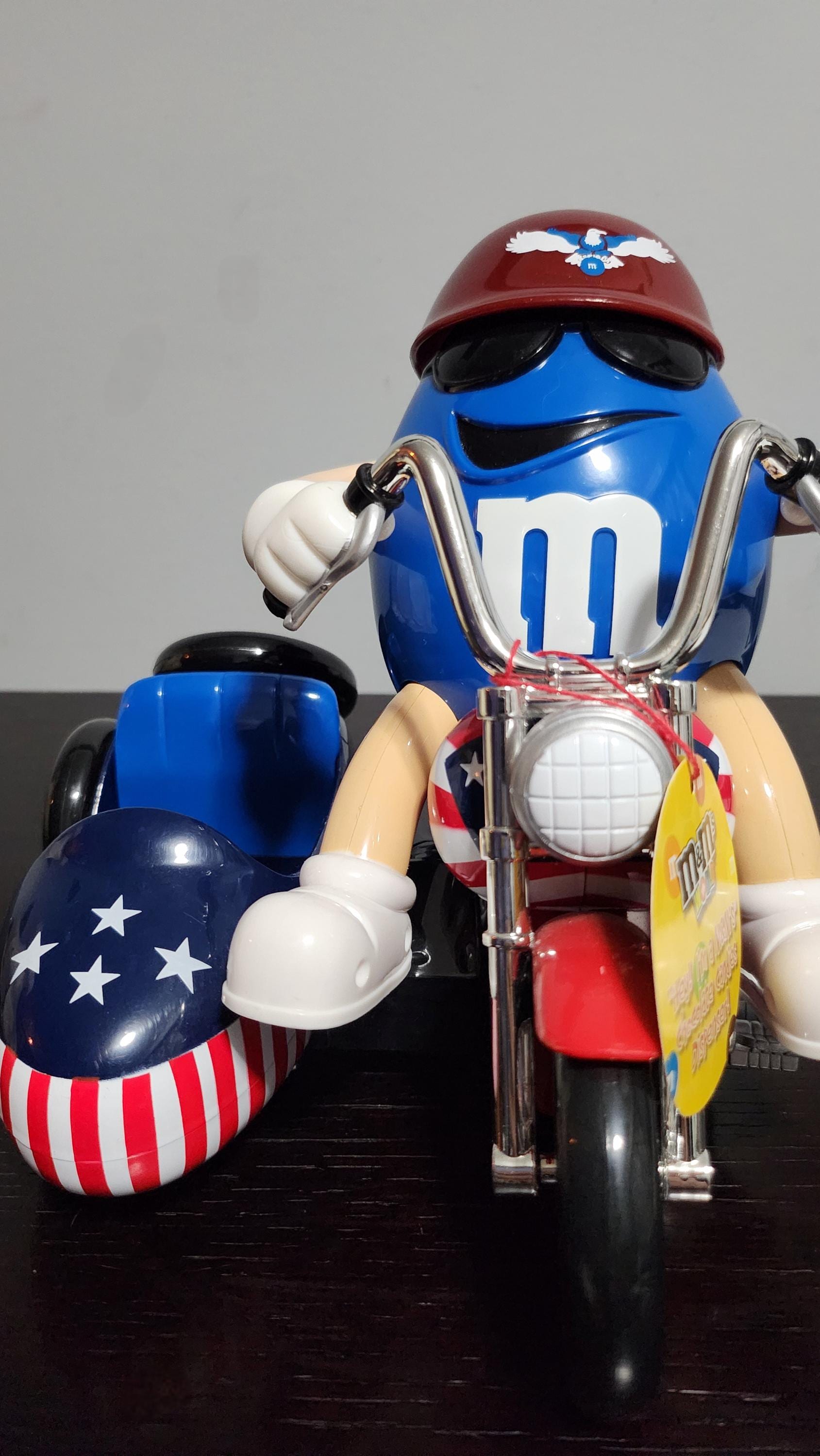 M&M Candy Dispenser, Motorcycle and Sidecar, Mars Inc. Novelty
