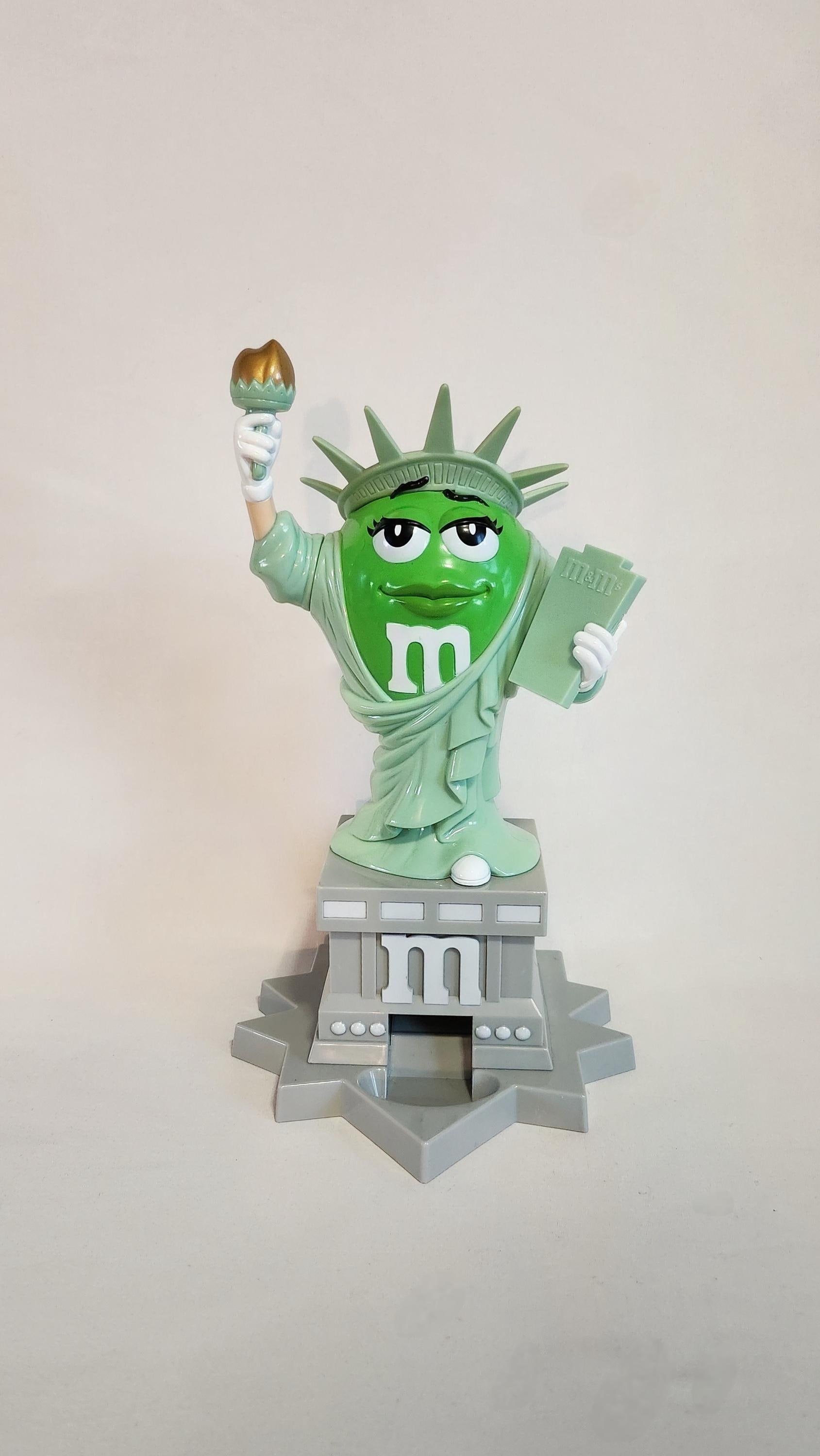 M&M's world Ms.Liberty エム&エムズ 自由の女神 ディスペンサー M&amp