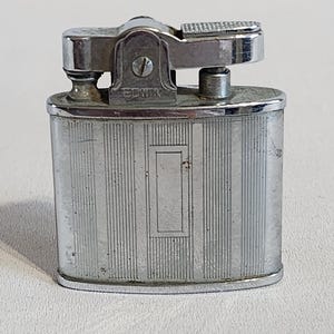 Cigarette Lighter, Edwin, Super Lighter, Pocket Lighter, Retro, Made in Japan, Vintage, 1950s