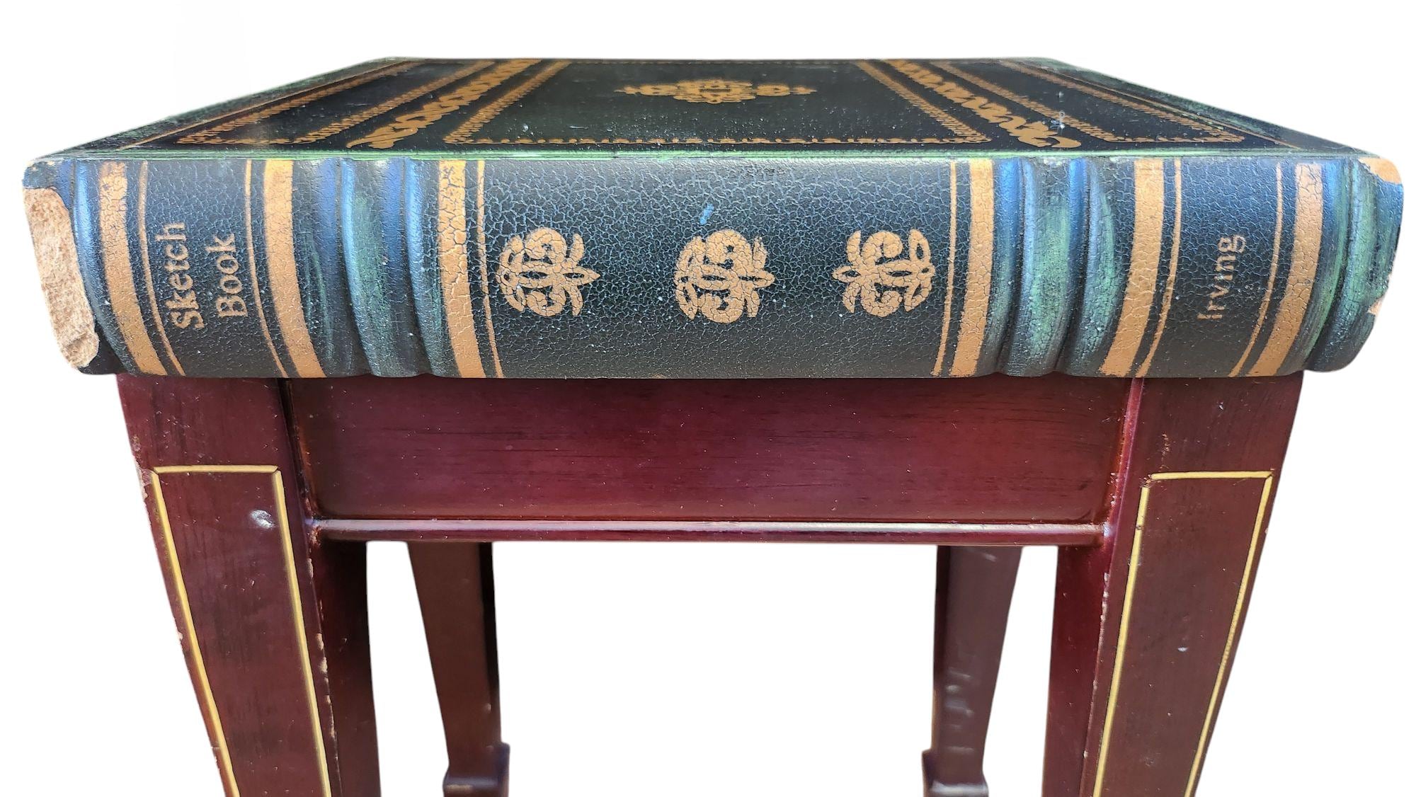 Nesting Tables, Classic Literature, Wood, 3 Pieces, Ben Hur, the