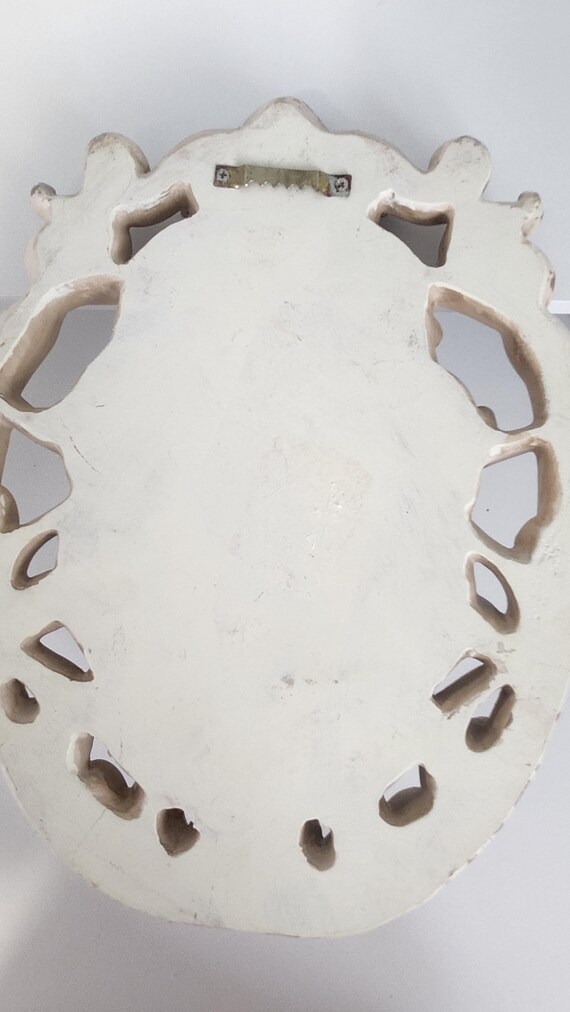 壁付け燭台、キャンドルホルダー、花柄、シャビーシック、アンティーク