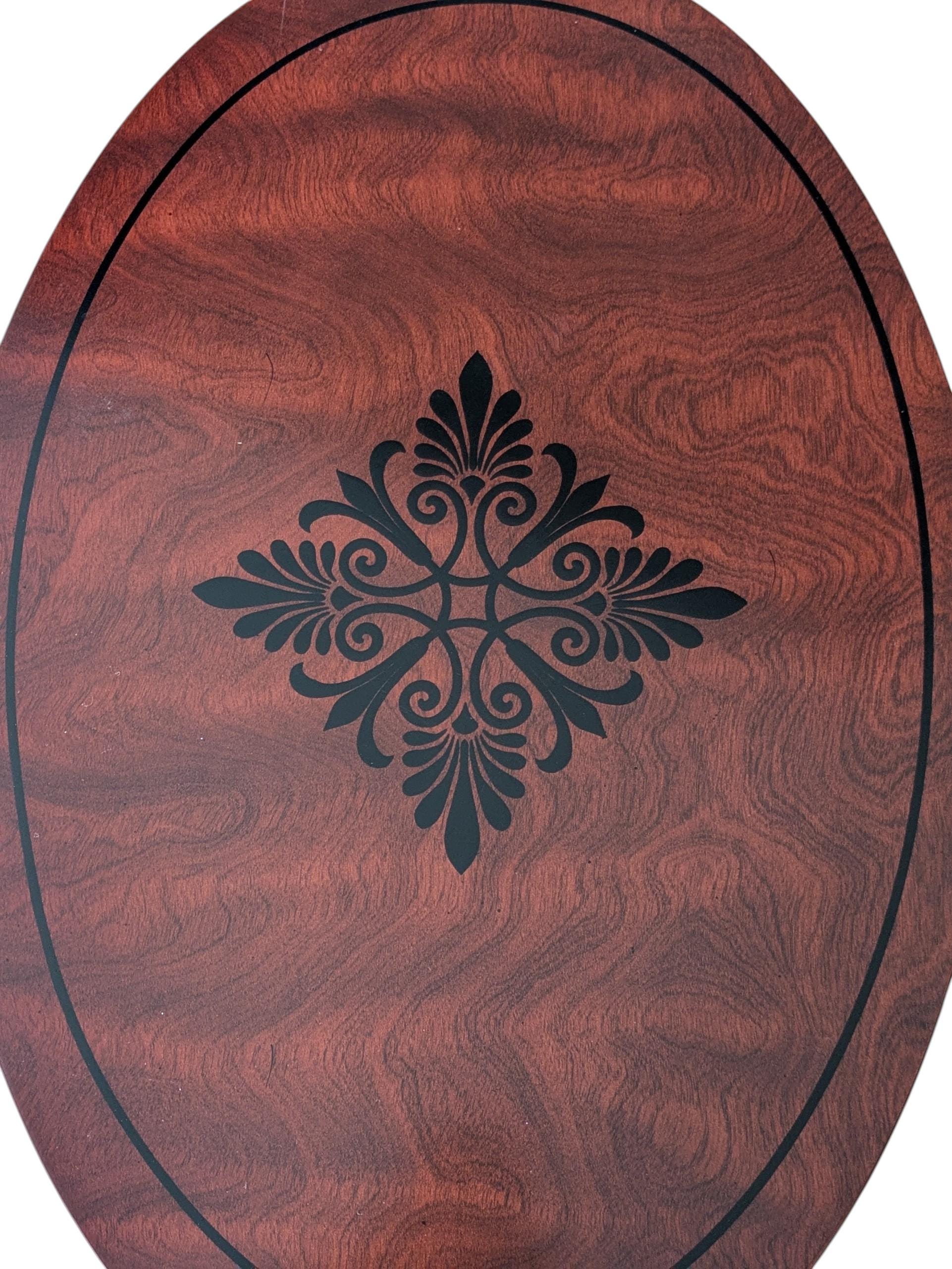 Bombay Company TV Tray Set, Set of 4, Storage Stand, Foldable 