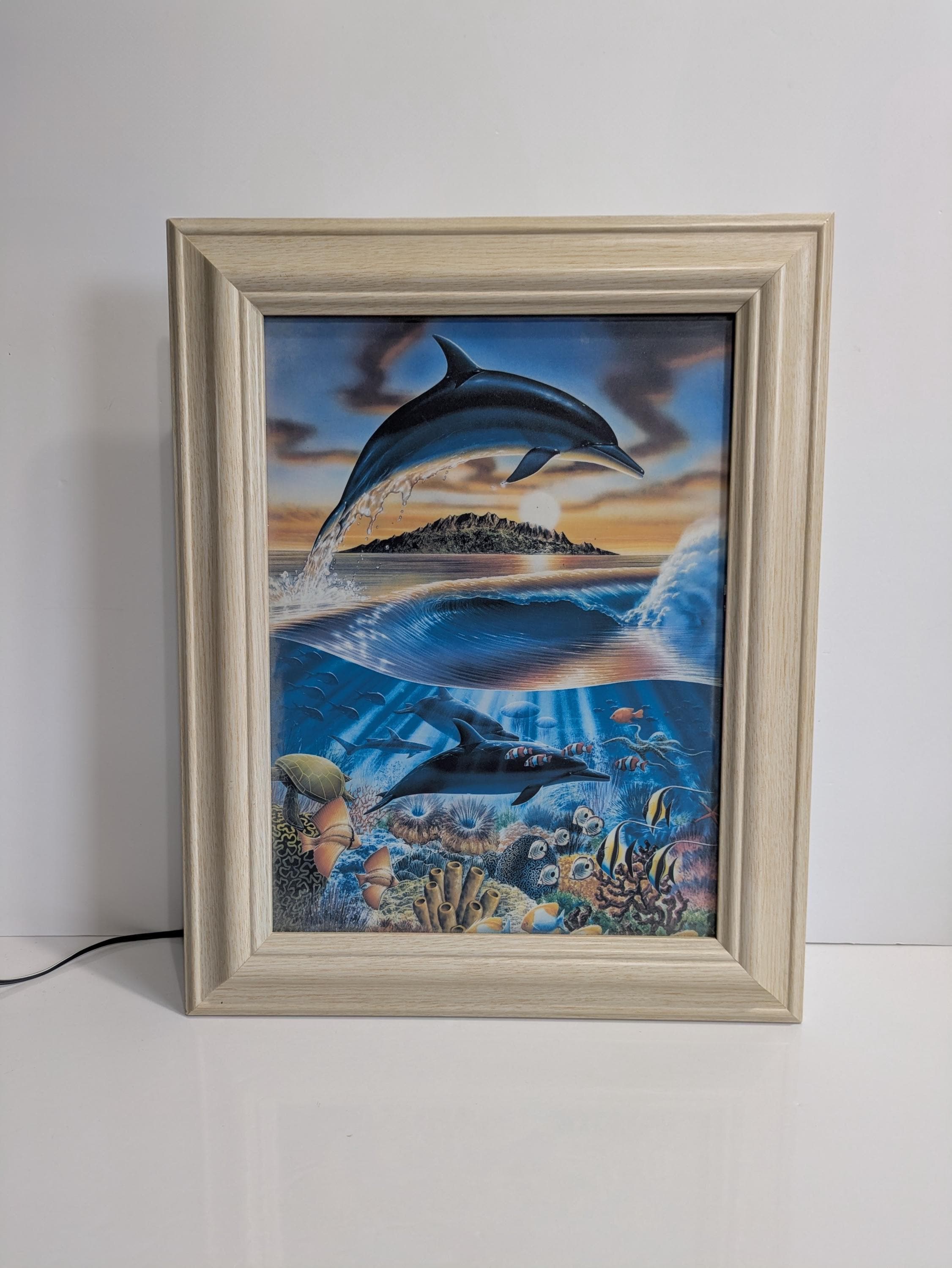 Vintage dolphin lamp - Etsy 日本