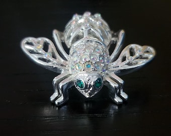 Broche vintage hiver flocon de neige de la collection Joan Rivers Classics.