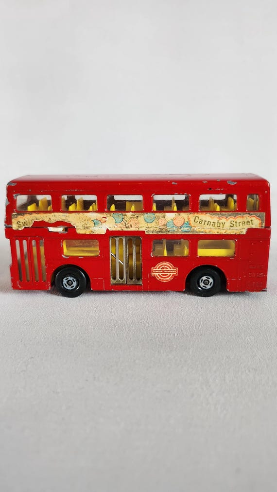 Matchbox Double Decker Bus, Super Kings, the Londoner, Lesney