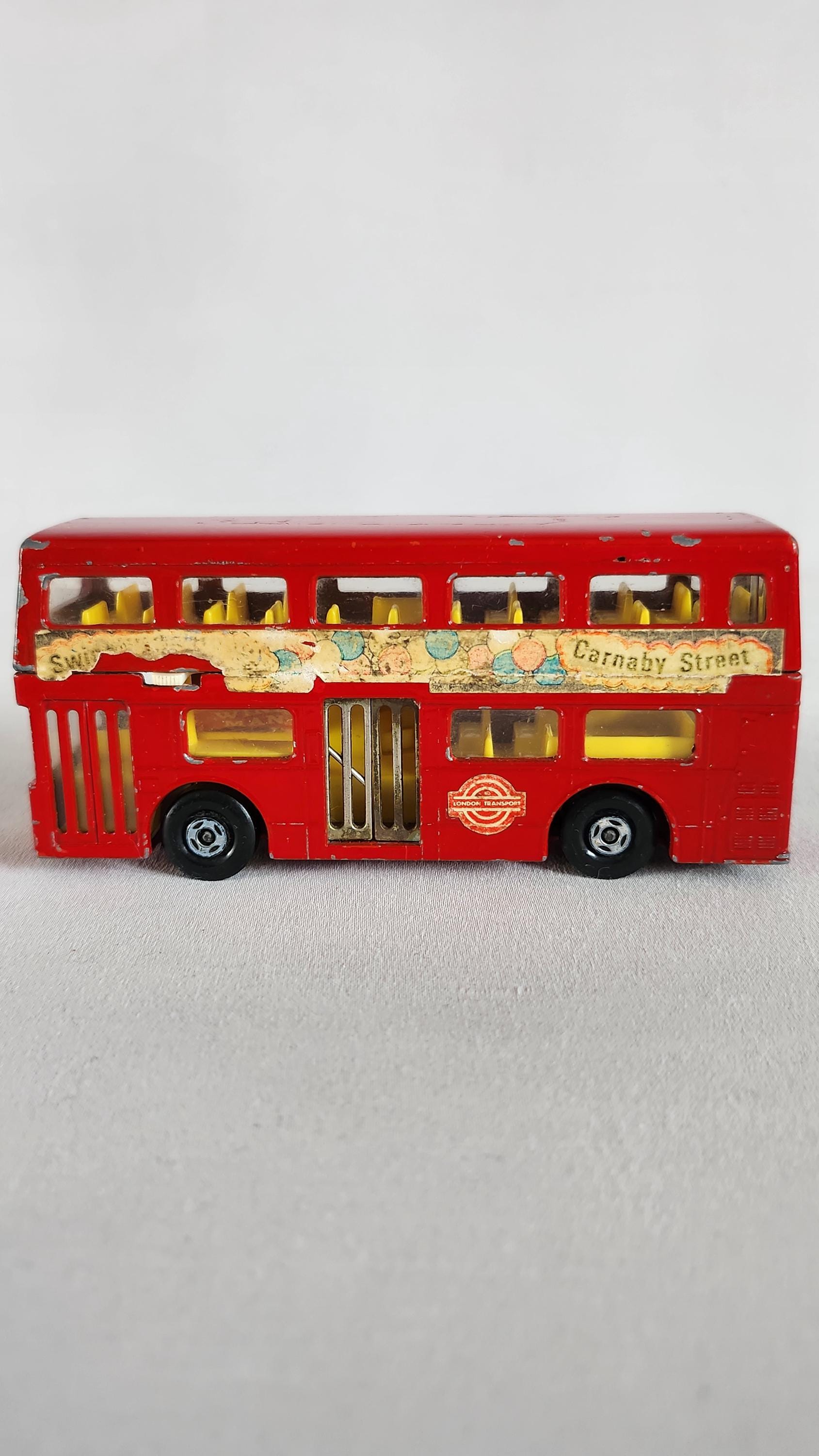 Matchbox Double Decker Bus, Super Kings, the Londoner, Lesney
