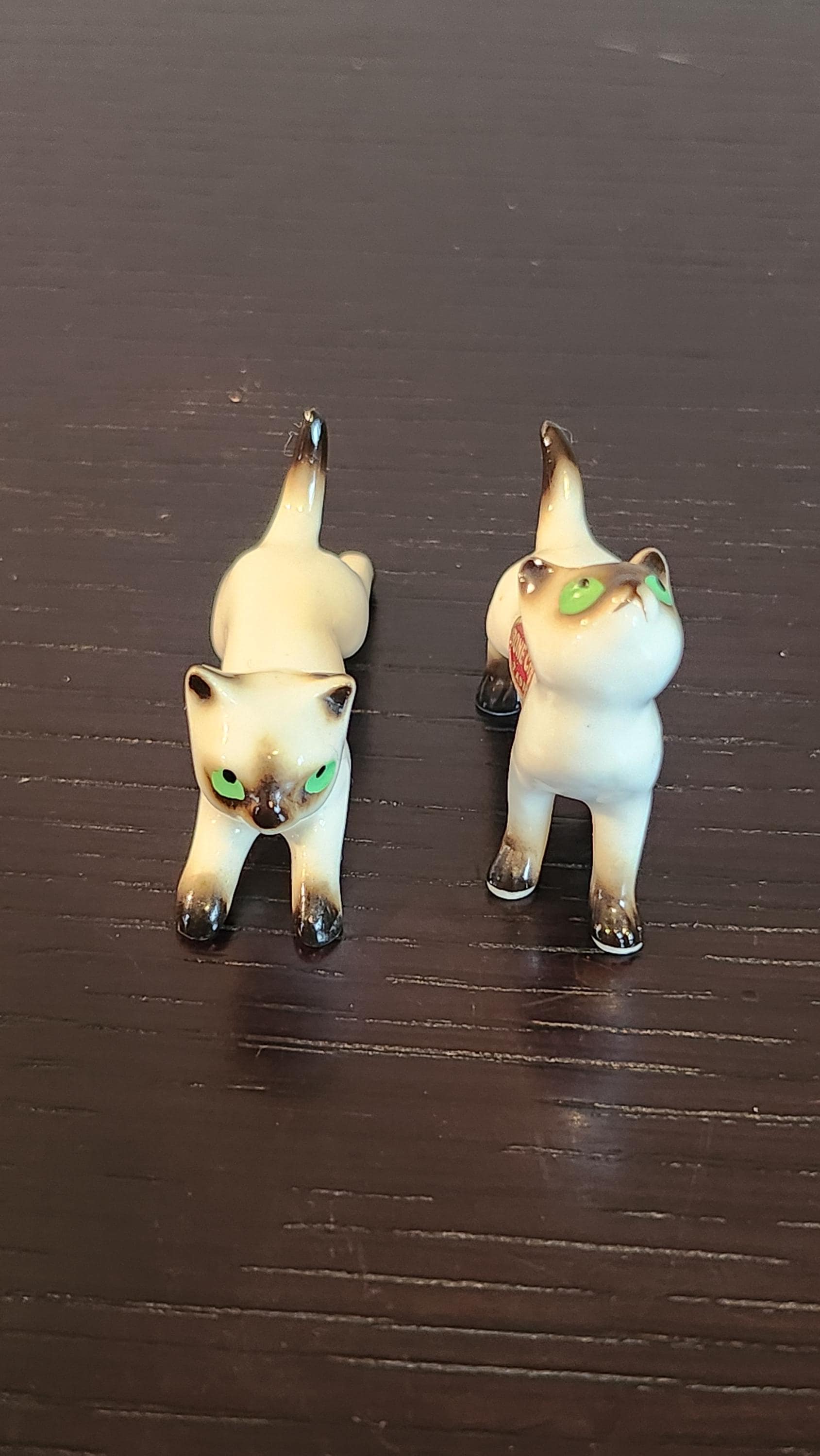 Miniature Bone China Cats Made in Japan - Etsy