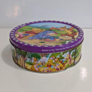 Winnie the Pooh Cookie Tin - Etsy