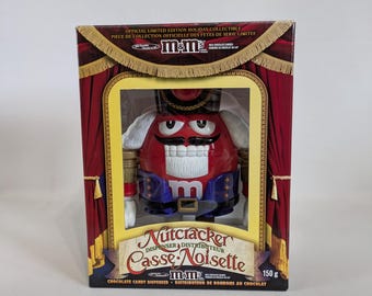 M&M's m&m's くるみ割り人形 ディスペンサー レッド 限定版