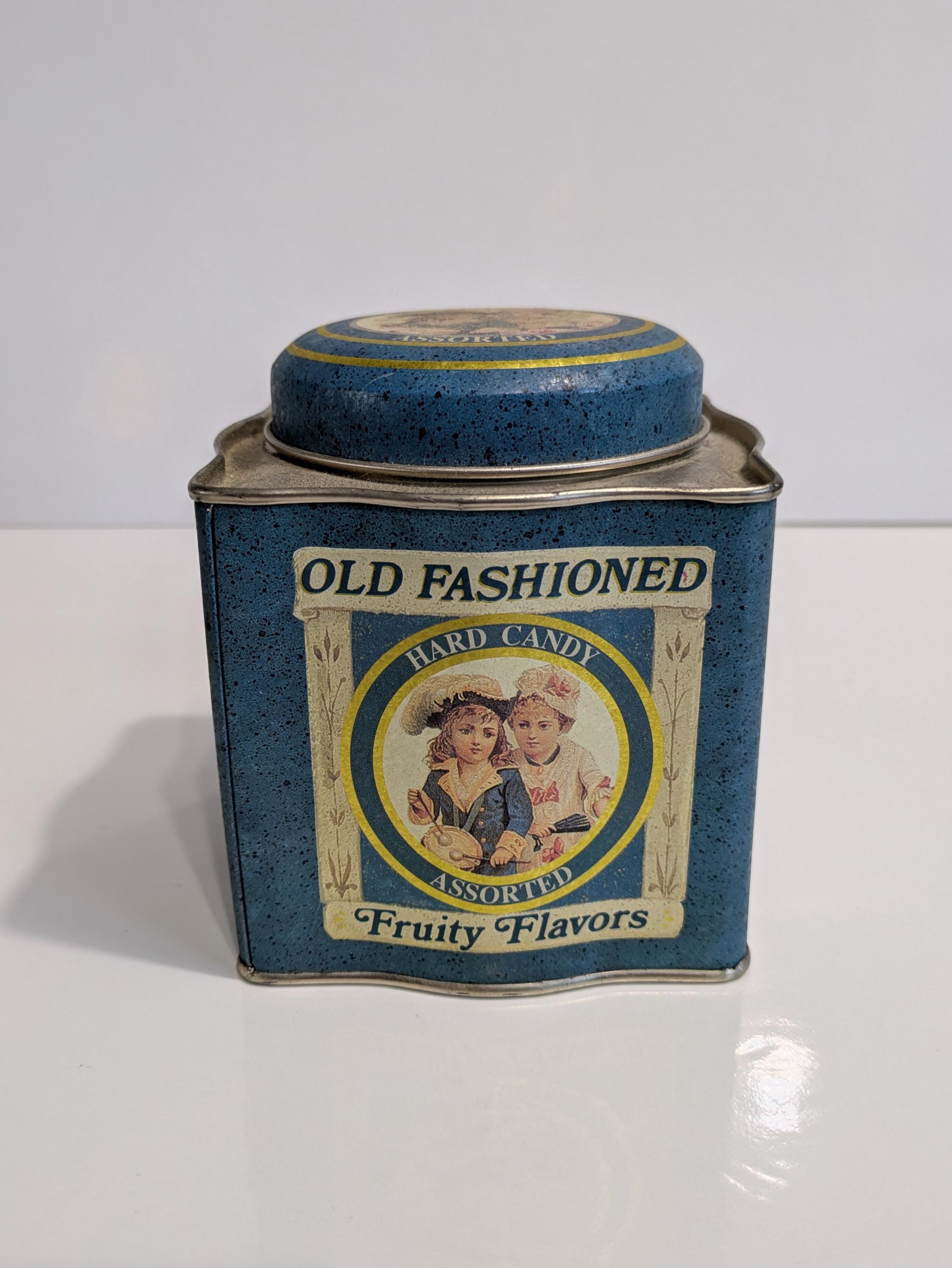 Old Fashioned Hard Candy Tin, Keepsake Tin, the Nostalgia