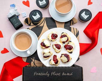 Valentines Luxury Cream Tea - No added Sugar - Serves 2