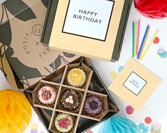 Luxury Birthday Bundt Cake Selection Box - Vegan & Gluten Free