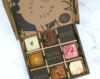 Artisan Brownie Collection | Box of 6 | By Positive Bakes