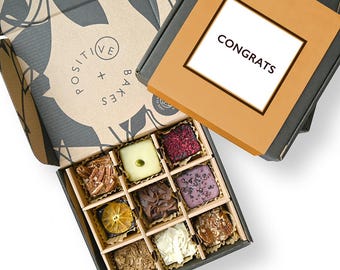 Congratulations Brownie & Blondie Selection Gift Box | Letterbox Gift