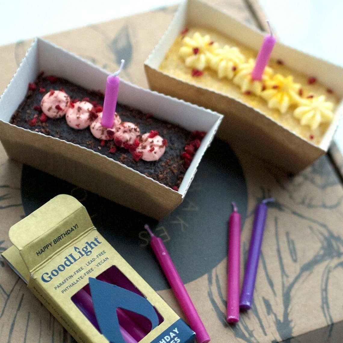 Birthday Cake Gift Box Edition 2 Vegan Gluten Free Dairy Etsy