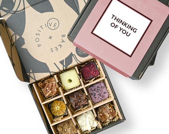 Thinking of You Brownie & Blondie Selection Gift Box | Vegan, Gluten Free, Dairy Free, Eggless