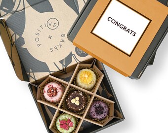 Congratulations Luxury Bundt Cake Selection Box - Plant-Based