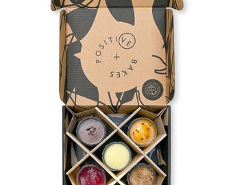 Luxury Cheesecake Selection Box | 5 Pieces | Plant Based, Gluten Free, Dairy Free, Eggless