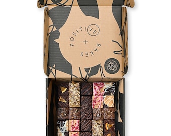 Brownie & Blondie Selection Gift Box | Vegan, Gluten Free, Dairy Free, Eggless