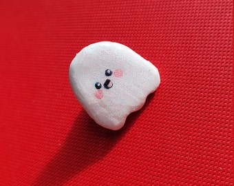 Kawaii Ghost Pin Badge
