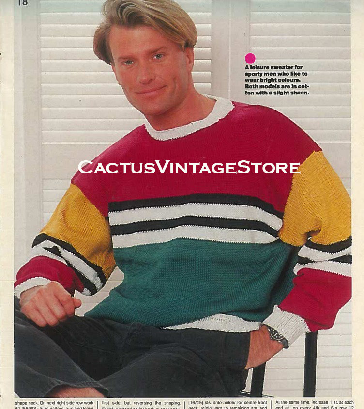 August 1990 Sandra Knitting Magazine/PDF/Dijital Magazine