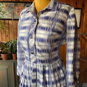 1950s Daily Pleated  Dress