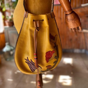 Vintage Leather Weekend/Work Shoulder Bag