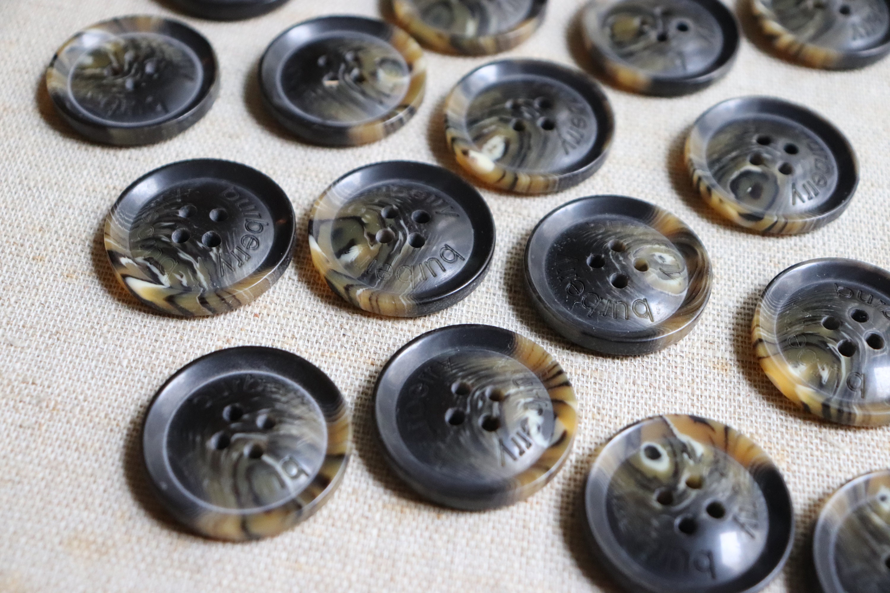 Trench Coat Buttons Per 6 — L'Etoffe Fabrics Online