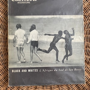 Camera International. Black and White. L’afrique Du Sud De Ian Berry. No 18 Hiver/Winter 1988 -Old magazine, vintage camera, photographer