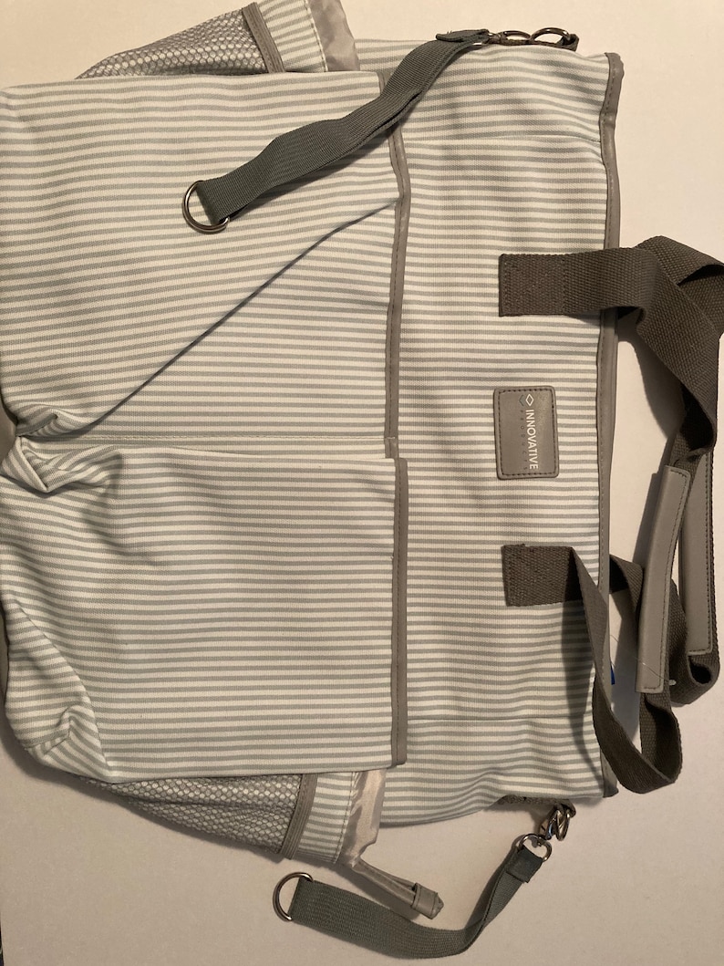 Large Diaper Bag Tote With Changing Pad