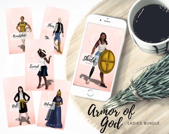 Armor of God | Celebrate Women| Phone Wallpaper or Screensaver | iPhone or Android