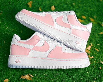 Custom sneakers . Custom Air Force 1 - Beige . Custom shoes . Drip colorful air force 1s custom-FS013