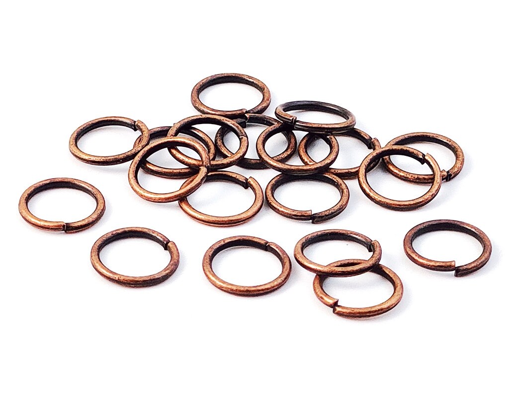 50/100/200pcs Metal Jump Rings, Open Single Loop Jump Rings, 9 Colors ...