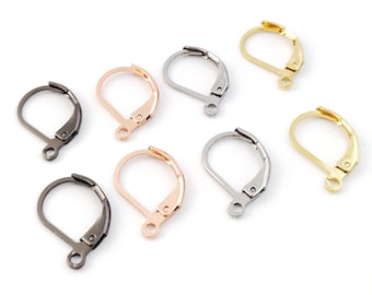 Orecchini Gufo In Acciaio Inox Smaltato