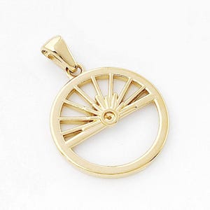4pcs Stainless Steel Sun Charm, Sun Pendant, Gold Round Sun Pendant, Stainless Steel Findings 20mm
