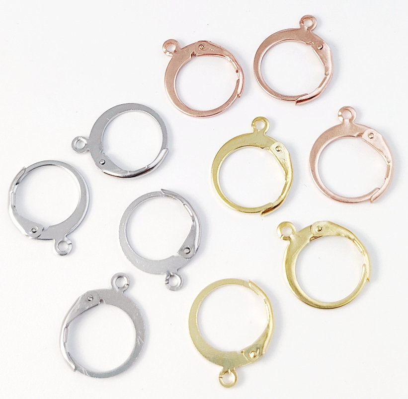 Ganci per Orecchini,Argento Sterling 925 Gancio Orecchini 200