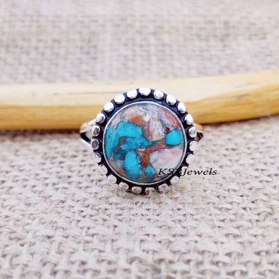 Sterling Silver Multi Color Bezel Set Band Ring Sterling Silver Multi Color Bezel Set Band Ring