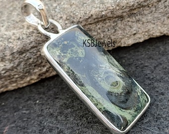 AAA+ Quality Star Galaxy Jasper Pendant, 925 Sterling Silver Pendant, Galaxy Jasper, Gemstone Pendant, Handmade Jewelry, Independence Day