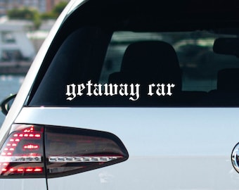 Calcomanía de vinilo para coche "Escapada de Taylor Swift"