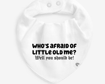 Babero de bebé inspirado en Taylor Swift / TTPD ¿Quién le teme a mi pequeño yo?