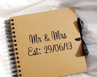 Álbum de recortes personalizado Libro de recuerdos encuadernado en espiral personalizado