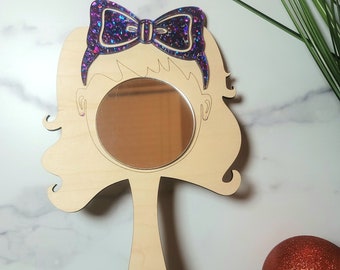 Long Hair Mirror - Digital File Only- Affirmation- Motivation