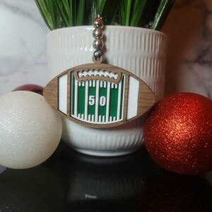 Football Ornament- Layered- Digital File- Reigning Memories